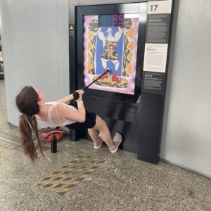 Lottie Testing Her Strength