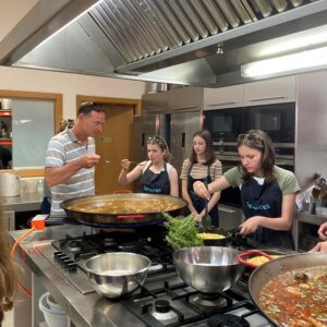 Cooking Spanish Omelette