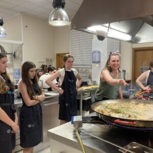 Mrs Sheffield Adding Ingredients