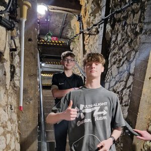 The tunnel system enabled men to get to the front lines