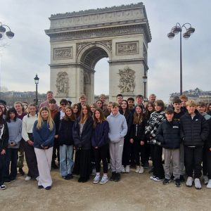 The Arc de Triomphe