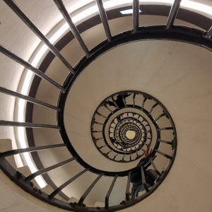 Arc de Triomphe Spiral Staircase