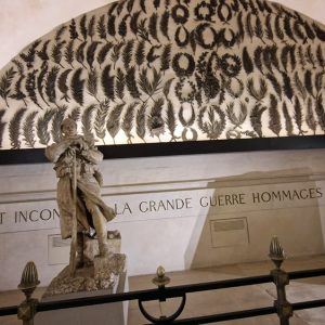 The attic room at the Arc de Triomphe